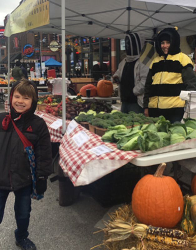 Pumpkins at the DTFM